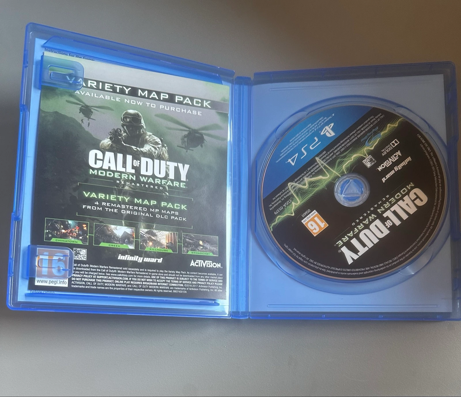 Call of Duty : Modern Warfare Remasteré PS4 – photo 2